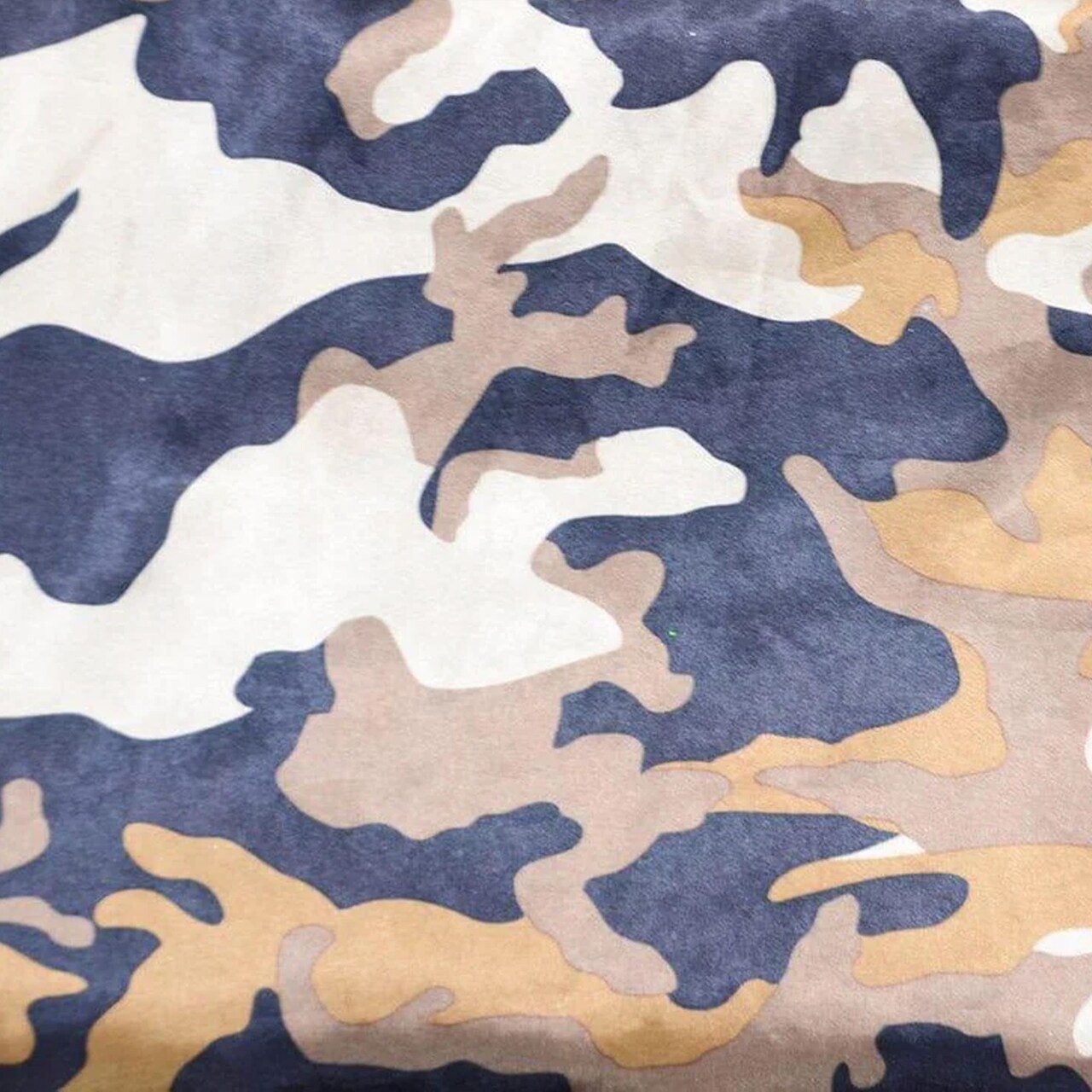 Army Camouflage Satin Print Fabric 60" Wide 100% Polyester Washable
